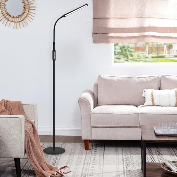 EBEST Floor Lamp,Super Bright Dimmable LED Lamps for Living Room Standing Lamp with Remote Push Button, Floor Lamp for Bedroom Office lash Extensions Light - Image 7
