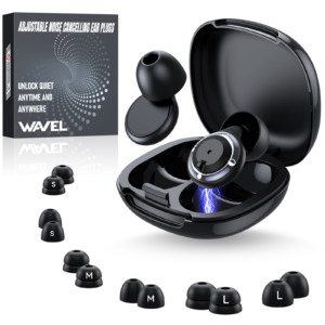 Noise Cancelling Ear Plug, Noise-Reducing Earplugs with 7 Pairs of Tips-（The actual product is black earplugs--Pure text review）