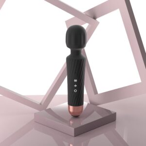 Handheld Cordless Personal Massager - Powerful, 3Hr Runtime, Ultra-Quiet Waterproof-（Image review）